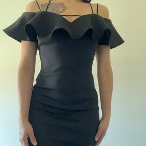black dress
